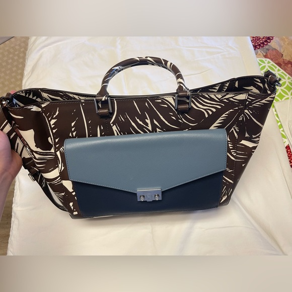 Tory Burch Leather Tote - Picture 6 of 14